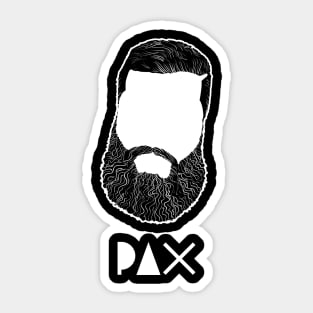 Pax Silhouette Sticker